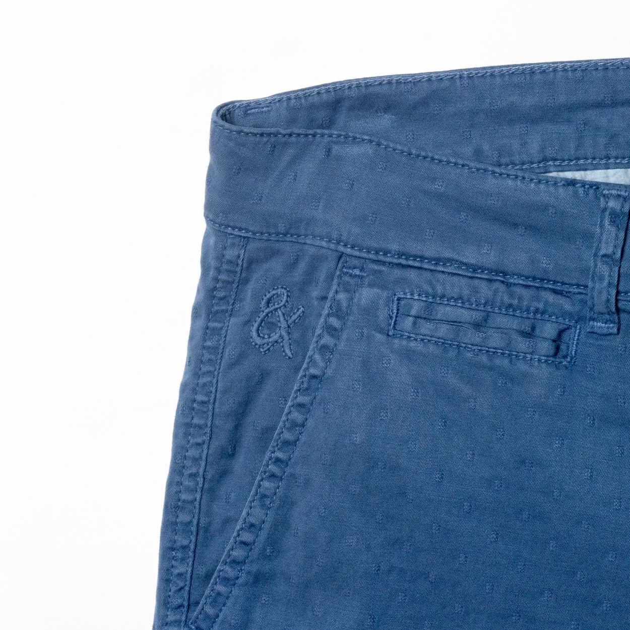 The Bruno Jacquard Shorts - Blue