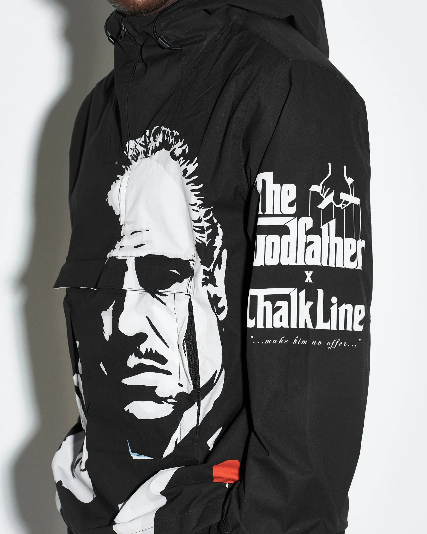 The Godfather Black Anorak Jacket