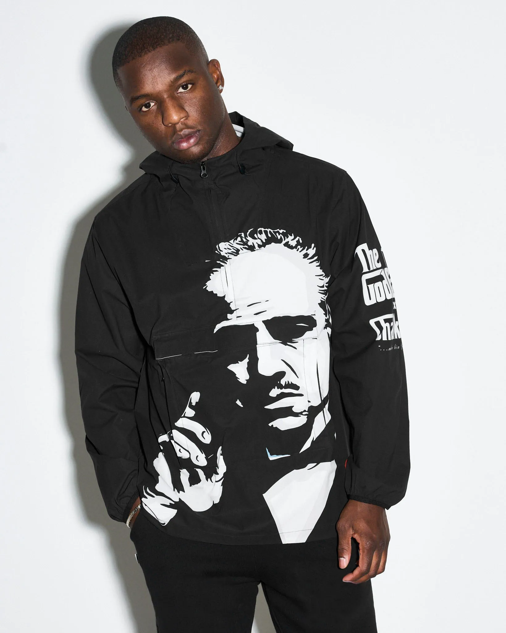 The Godfather Black Anorak Jacket