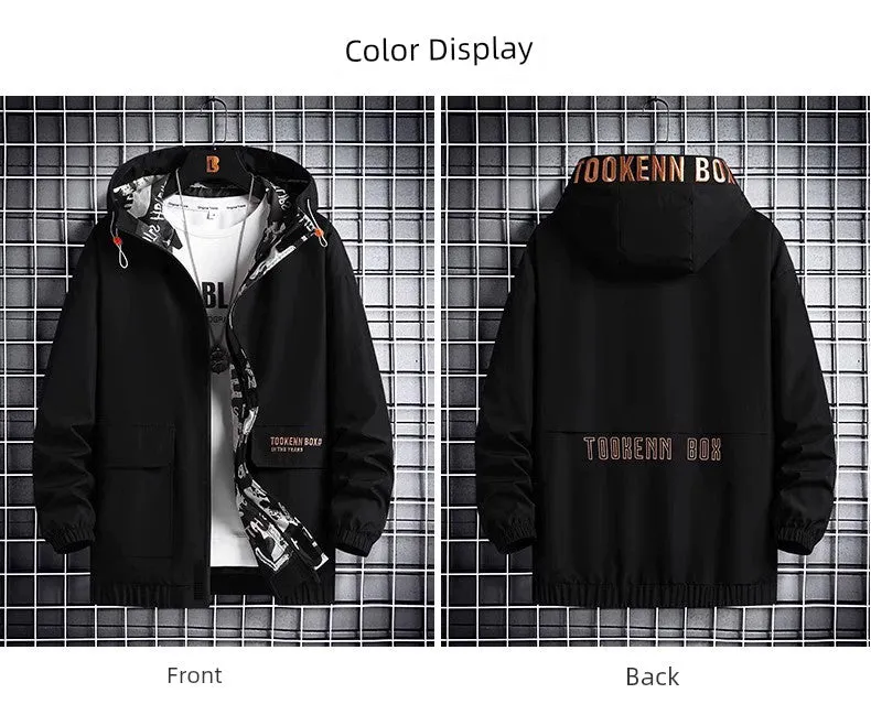 TOOKEN BOX Designer Hooded Jacket