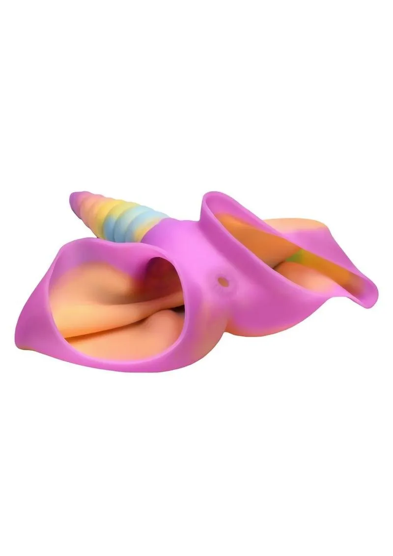 Unicorn Sorbet Silicone Shorts Strap-On