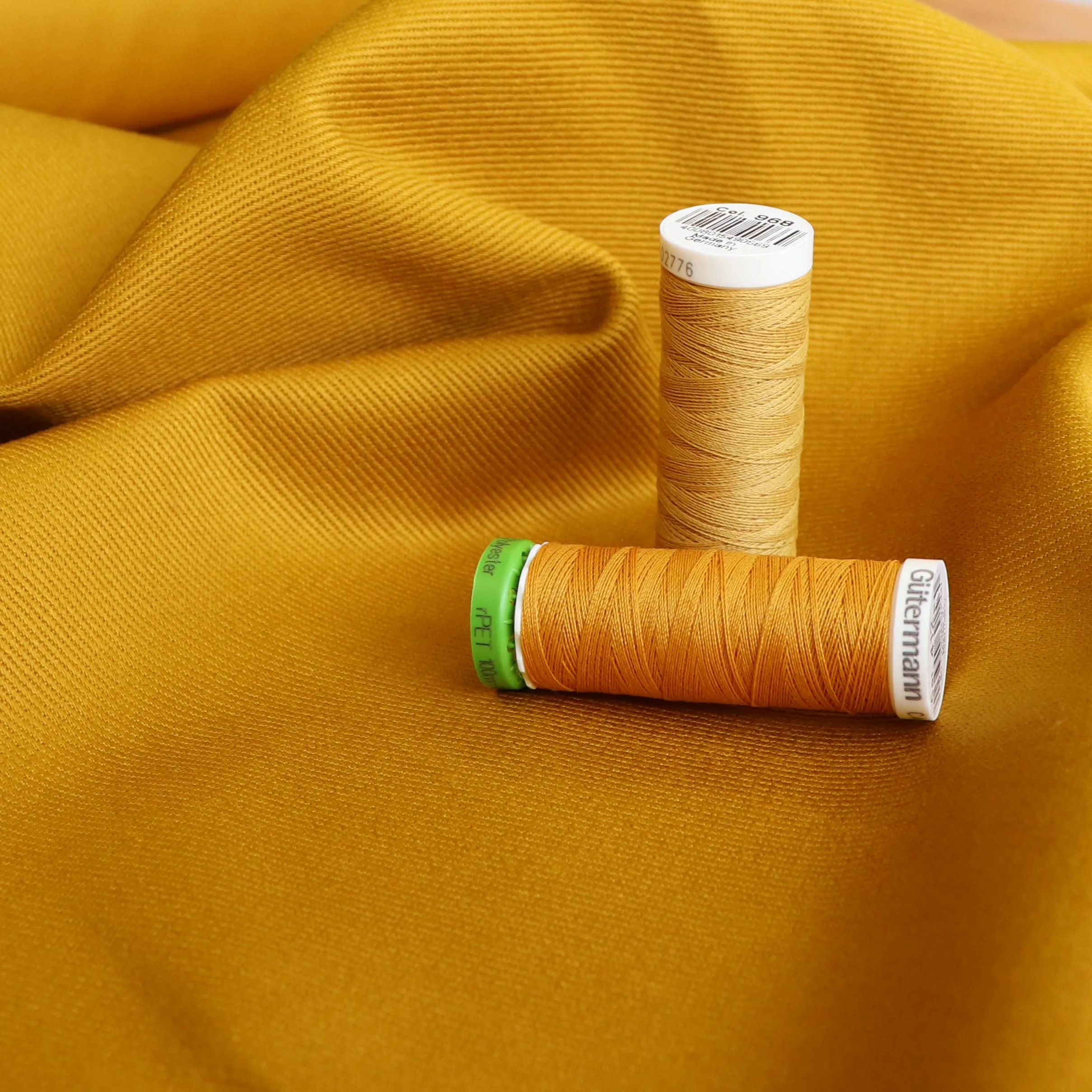 Ventana Cotton Twill Robert Kaufman - Mustard Yellow