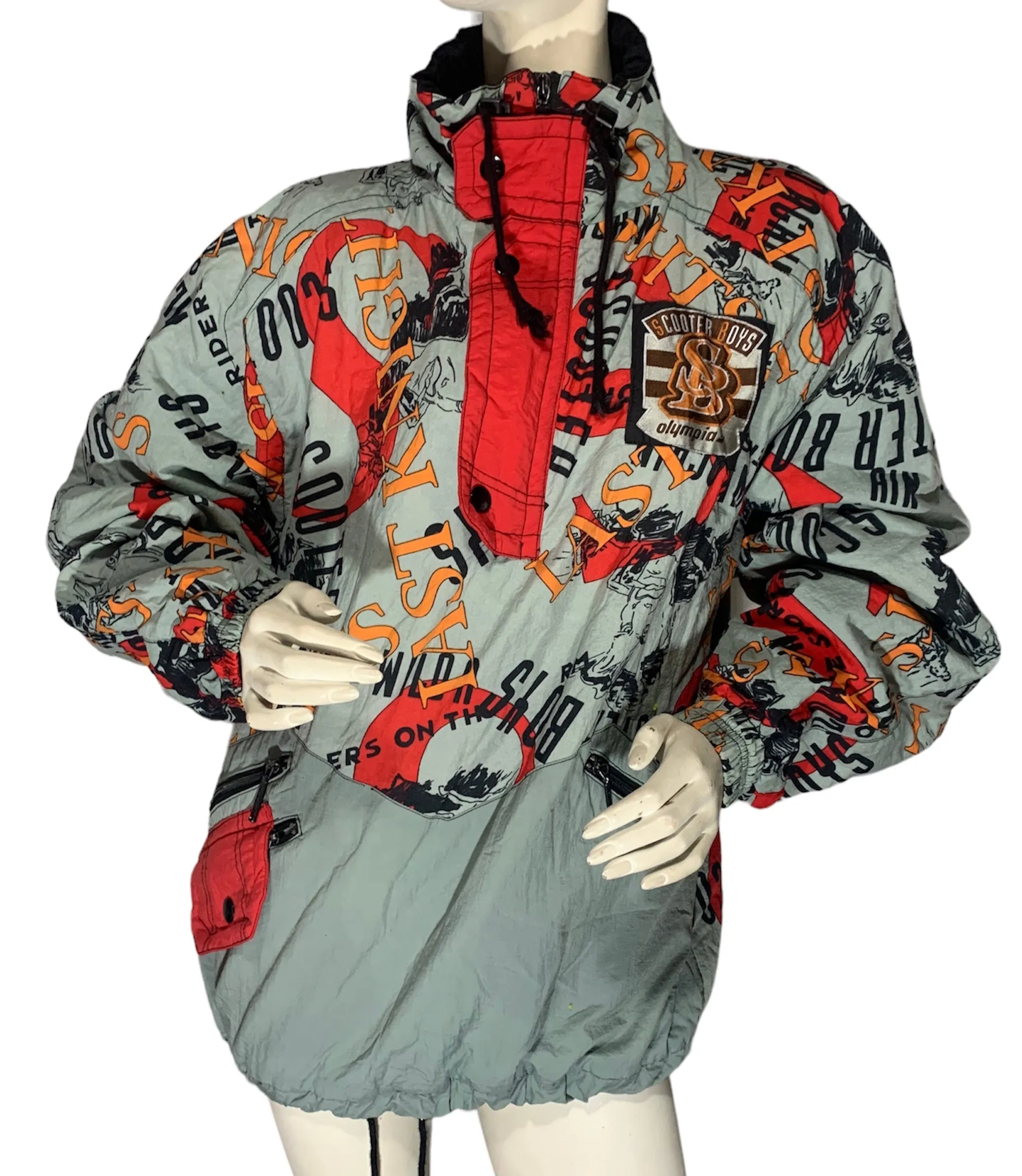 Vintage Ski  Anorak  #SJ105  Free AUS Postage